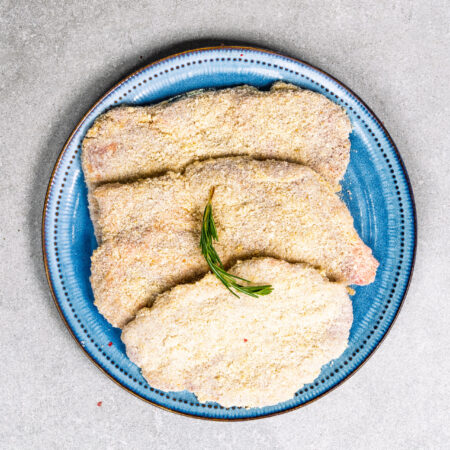 Plain Beef Crumbed Schnitzel