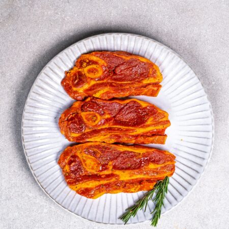 Free Range Lamb Marinated Chops