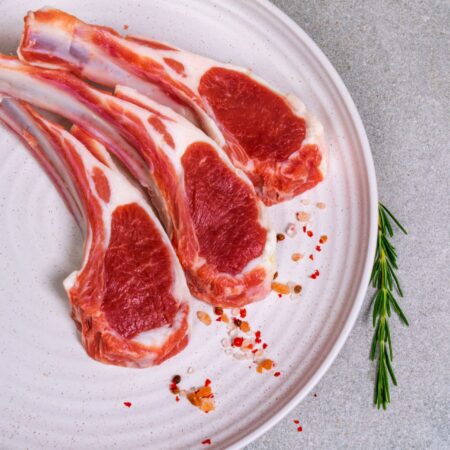 Free Range Lamb Plain Cutlets